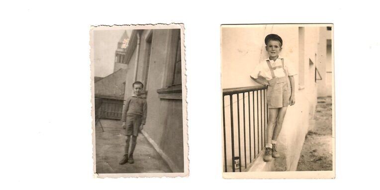 Max zellmann, 1935 (rechts) und 1938 (links)