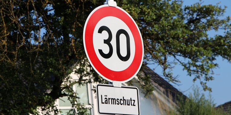 Schild Zone 30